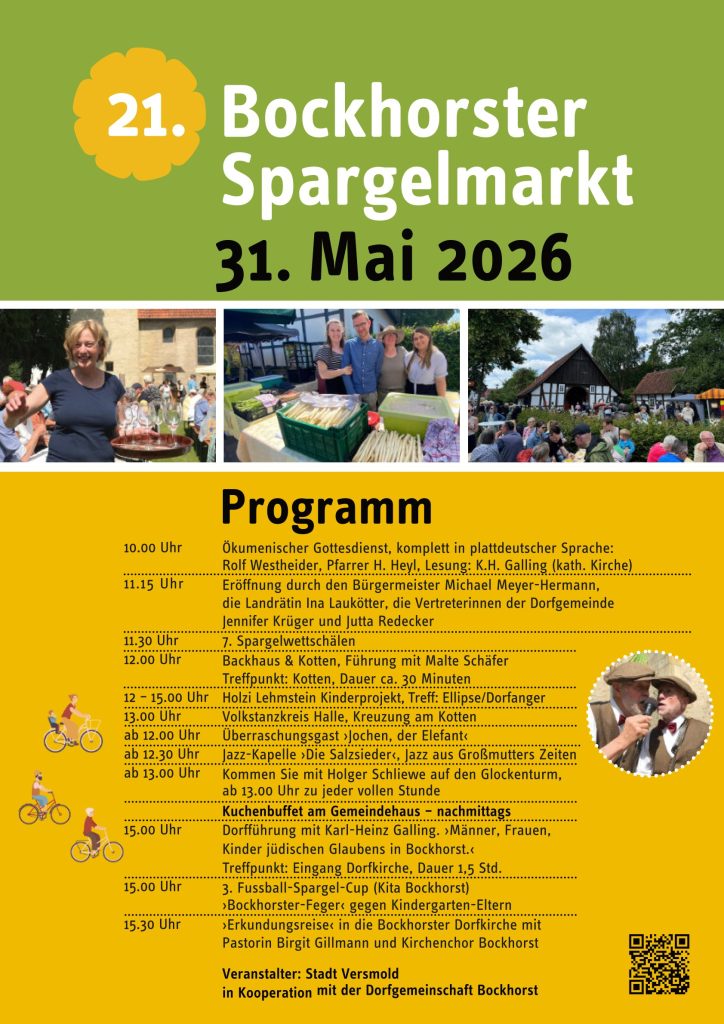 Flyer zum Spargelmarkt 2026